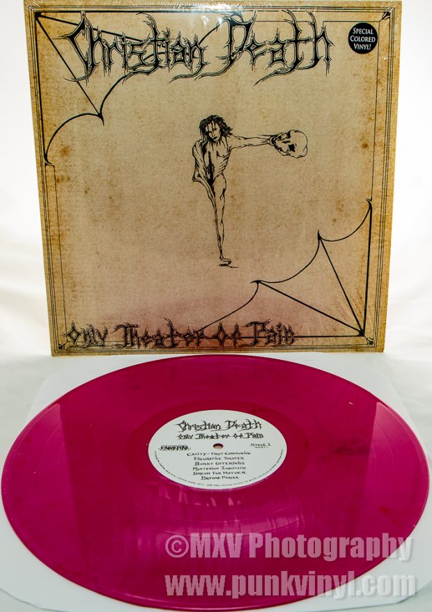 Christian Death LP rhubarb vinyl